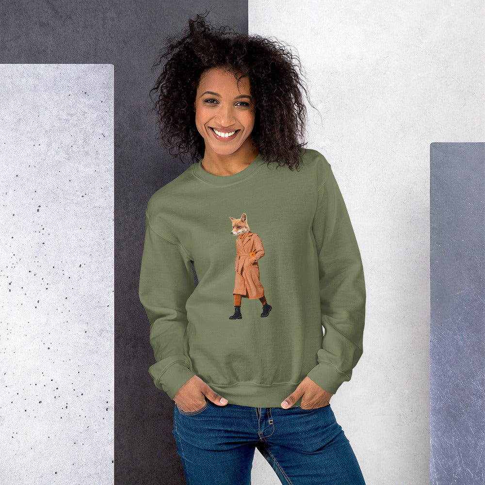 Crazy Fox Unisex Sweatshirt | Available in 6 colors